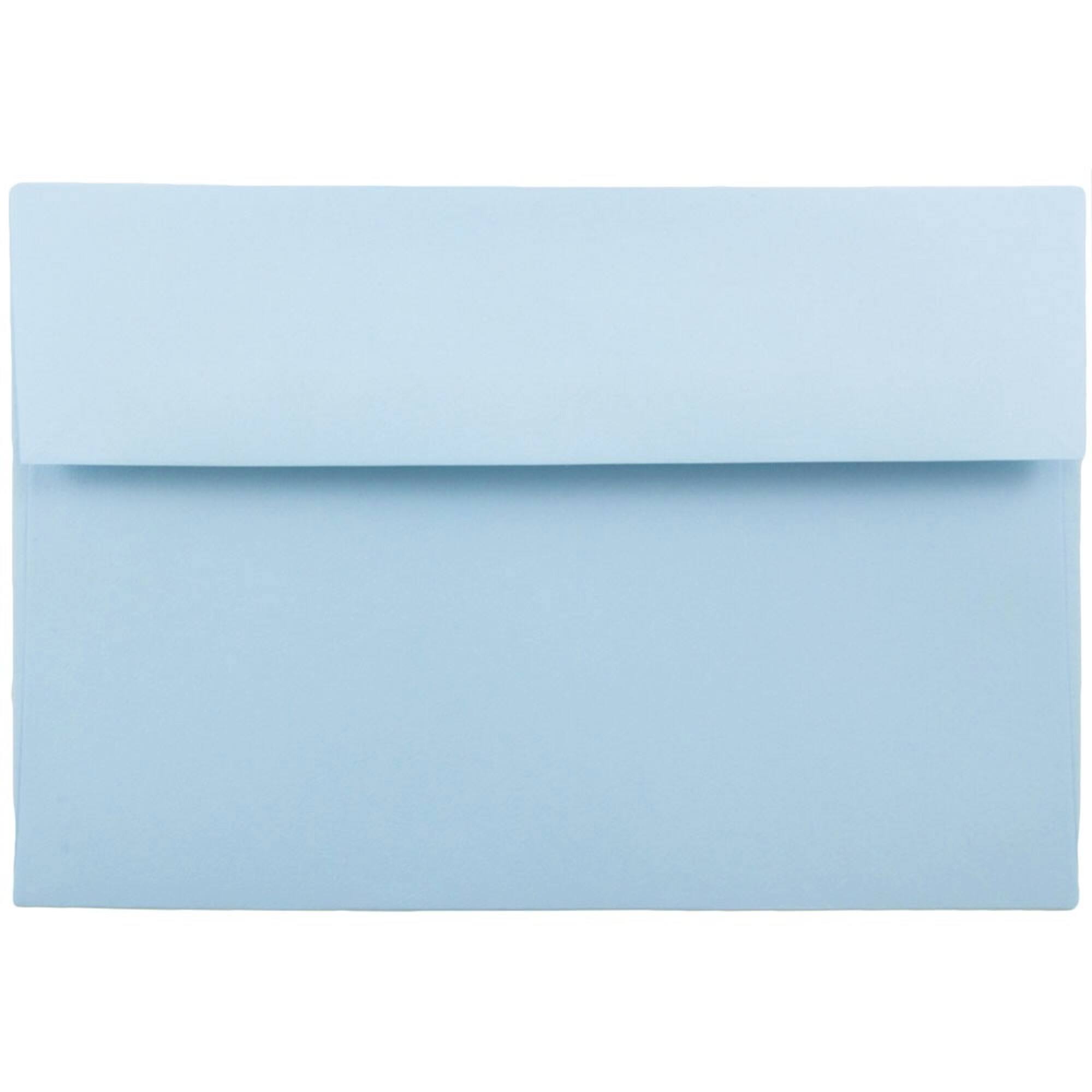 JAM Paper A9 Pastel Baby Blue Invitation Envelopes